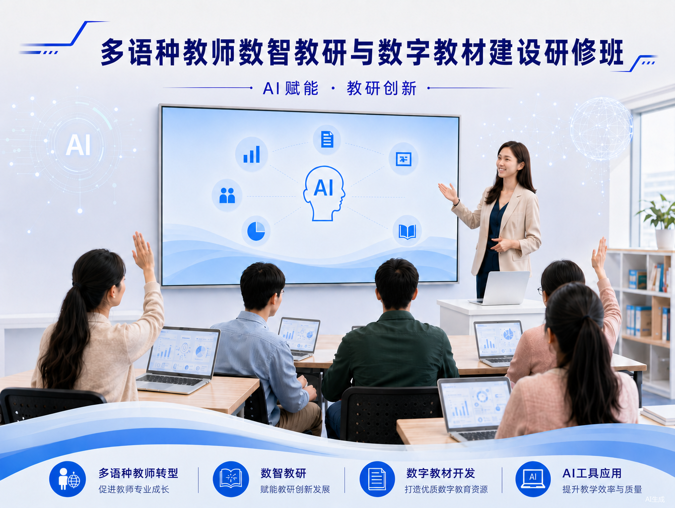 2026年多语种教师数智教研与数字教材建设研修班